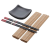 Conjunto para Sushi 6 Peças Bambu e Cerâmica Sendai Lyor