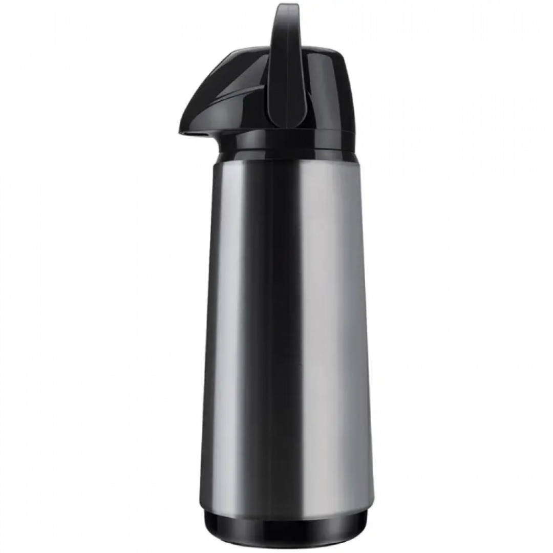 Garrafa Térmica Invicta Air Pot Slim 1,8L Bomba de Pressão Inox