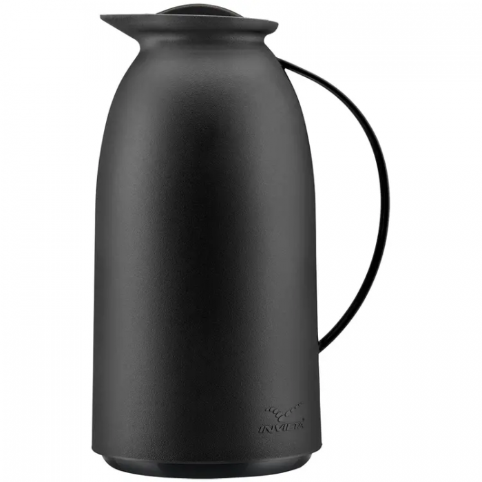 Garrafa Térmica Invicta VG 750ml Rolha Plástico com Ampola de Vidro - Preto