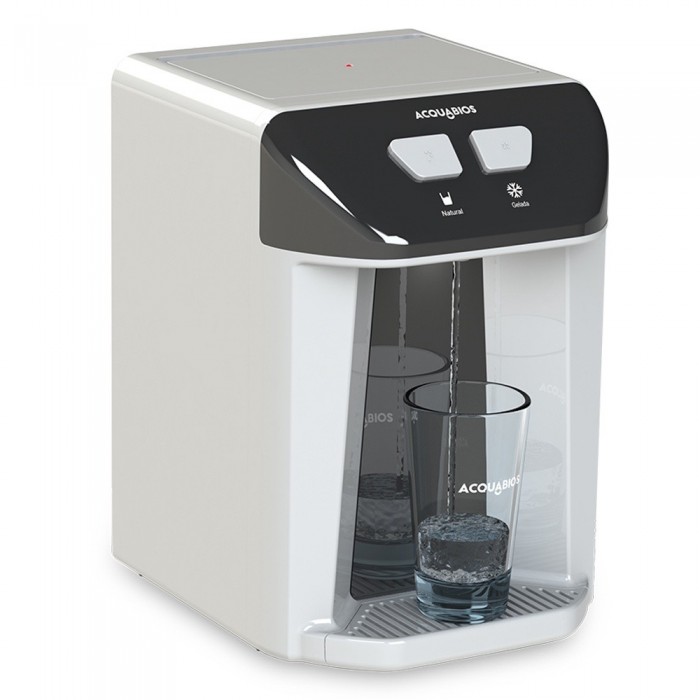Purificador de Água Gelada e Natural Alcalina e Bacteriológico Filtro Eletrônico Acquabios