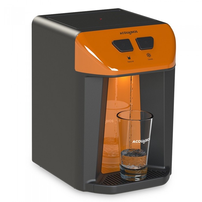 Purificador de Água Gelada e Natural Alcalina e Bacteriológico Filtro Eletrônico Original Acquabios