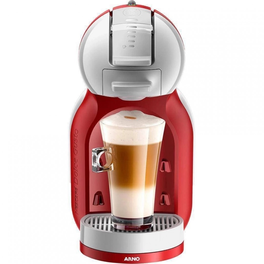 Cafeteira Expresso Arno Nescafé Dolce Gusto Mini Me 15 Bar Automática Vermelha