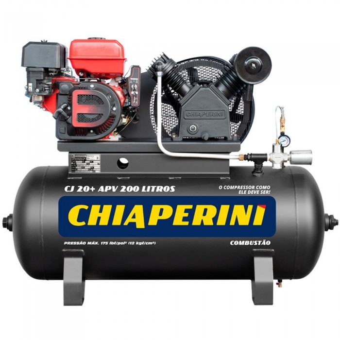 Compressor de Ar RCH à Gasolina 20 Pés 9HP 200L - CHIAPERINI-26212