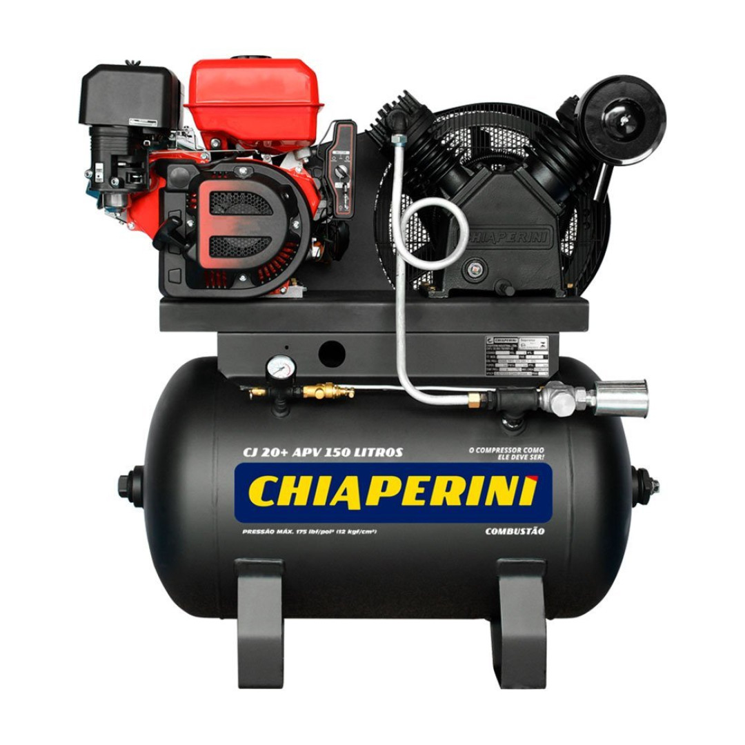 Compressor de Ar RCH Alta Pressão 20PCM 150L a Gasolina - CHIAPERINI-26238