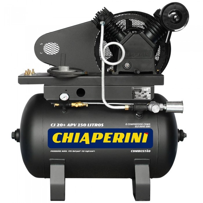 Compressor de Ar Alta Pressão RCH 20PCM 150L a Gasolina sem Motor - CHIAPERINI