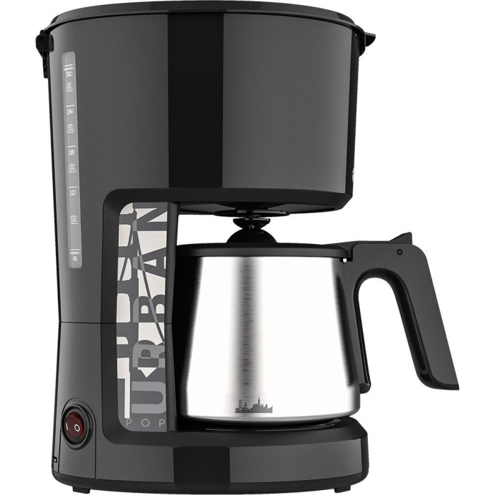 Cafeteira Elétrica Cadence Urban Pop 30 Xícaras Preta 750W