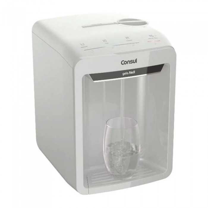 Purificador de Água Natural e Gelada Bivolt Branco Consul CPB33ABVNA Eletrônico