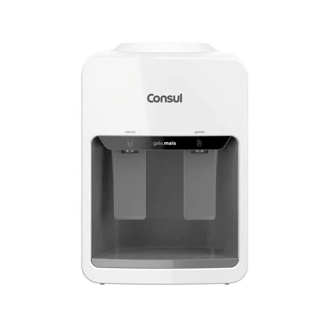 Bebedouro de Água Refrigerado Natural Gelada Compressor 127V Galão Garrafão CJD42ABANA Consul