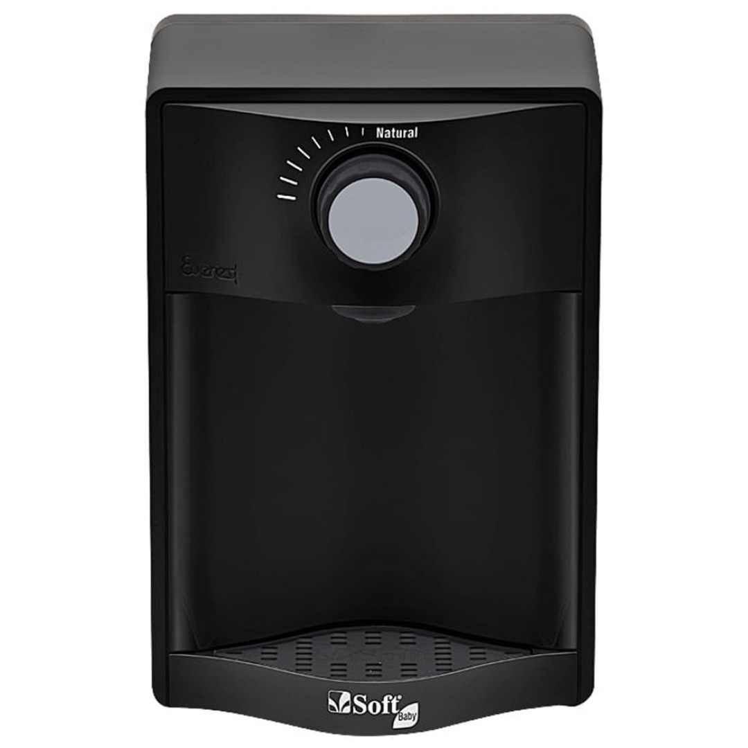 Purificador De Água Soft Baby Preto Natural