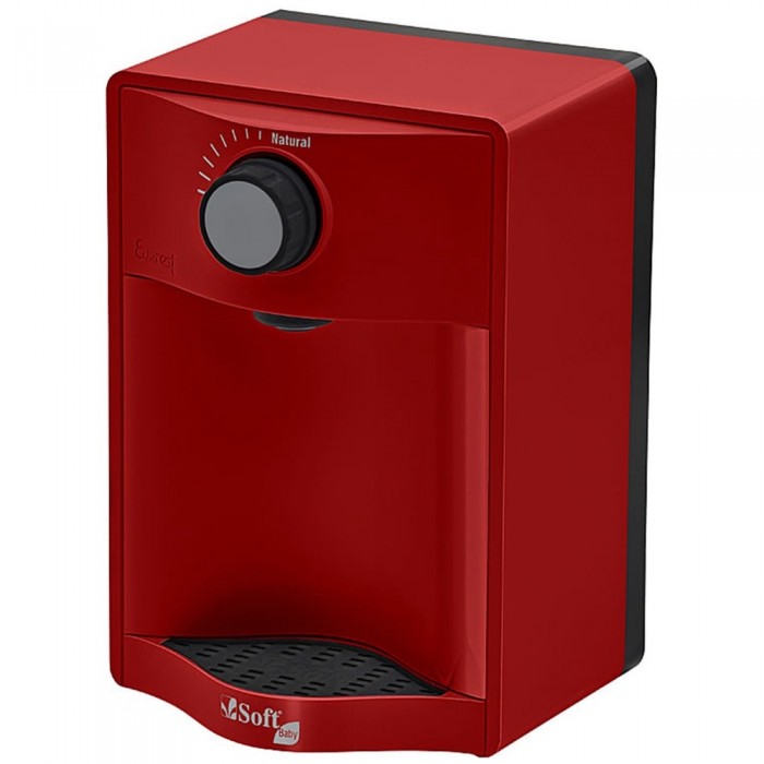 Purificador de água soft baby Vermelho - Natural