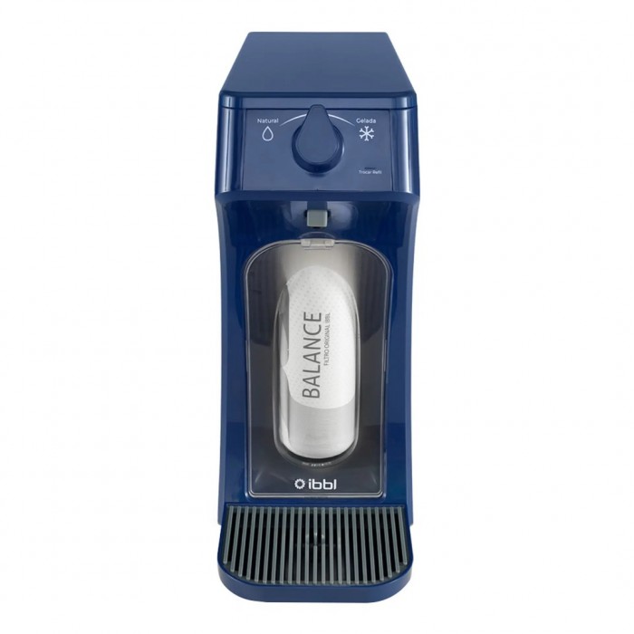 Purificador de Água IBBL 0,8L E-Due Equilibrium A04 Eletrônico - Azul - Bivolt