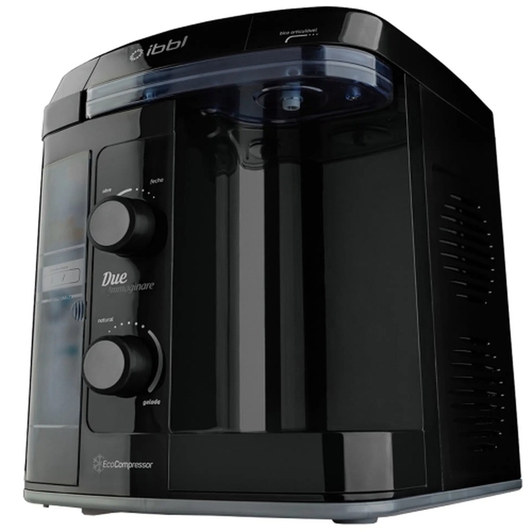 Purificador de Água IBBL 1,4L com Compressor Ecológico Due Immaginare - Preto