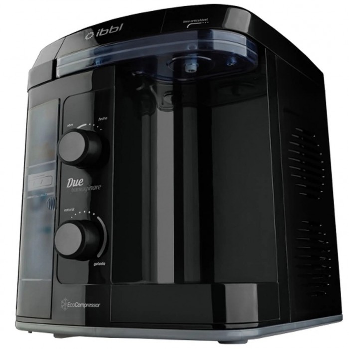 Purificador de Água IBBL 1,4L com Compressor Ecológico Due Immaginare - Preto