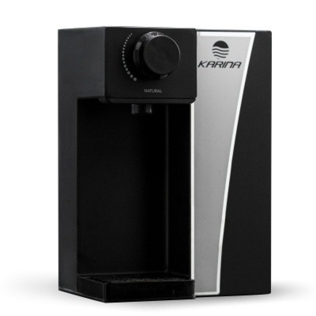 Purificador de Agua Natural Preto Filtro de Agua