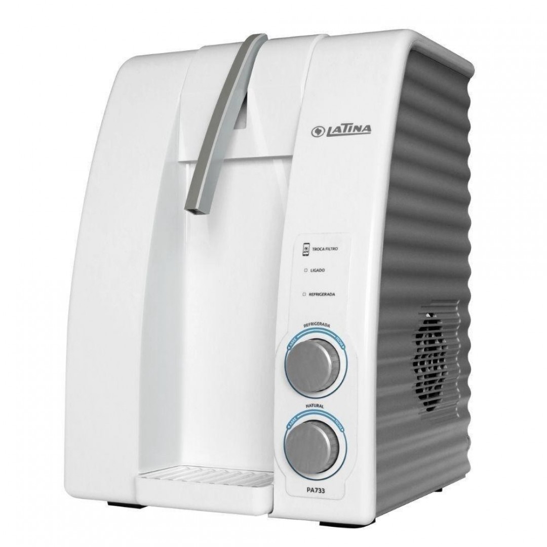 Purificador De água Natural E Gelada Latina Branco Bivolt