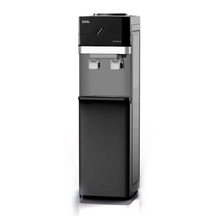 Bebedouro de Garrafão Coluna eos Mineralle Preto