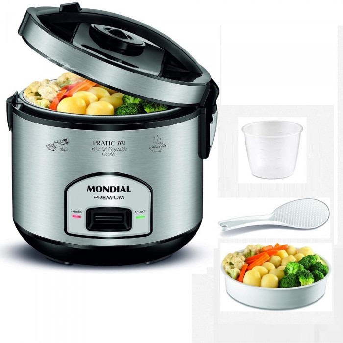 Panela eletrica de arroz 10 xícaras pratic rice 10i PE-42 10X  mondial