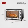Forno Elétrico Mondial Grand Family II FR-52 Preto/Inox 52L