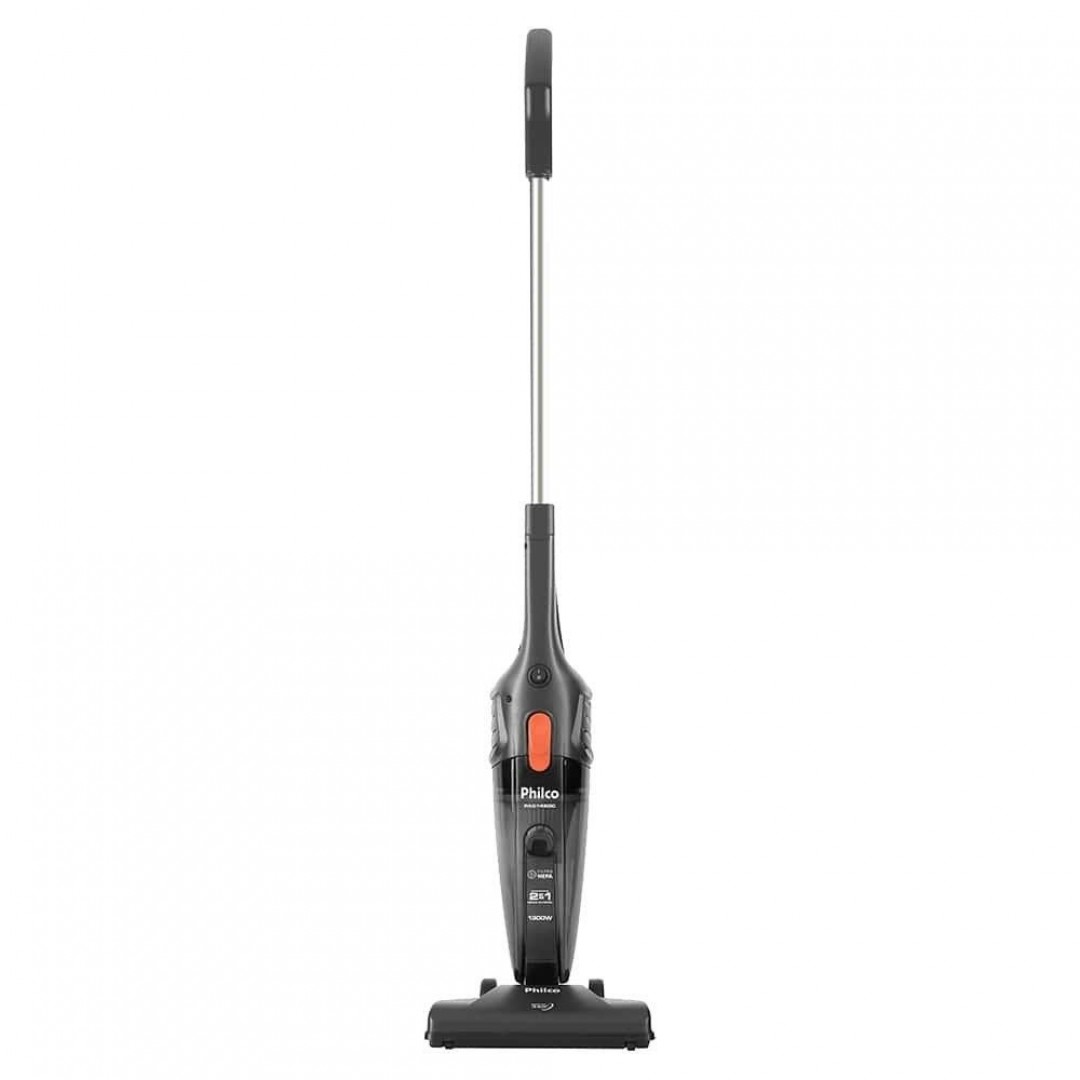 Aspirador de Pó Philco PAS1450C 1300W, 2 em 1, Preto