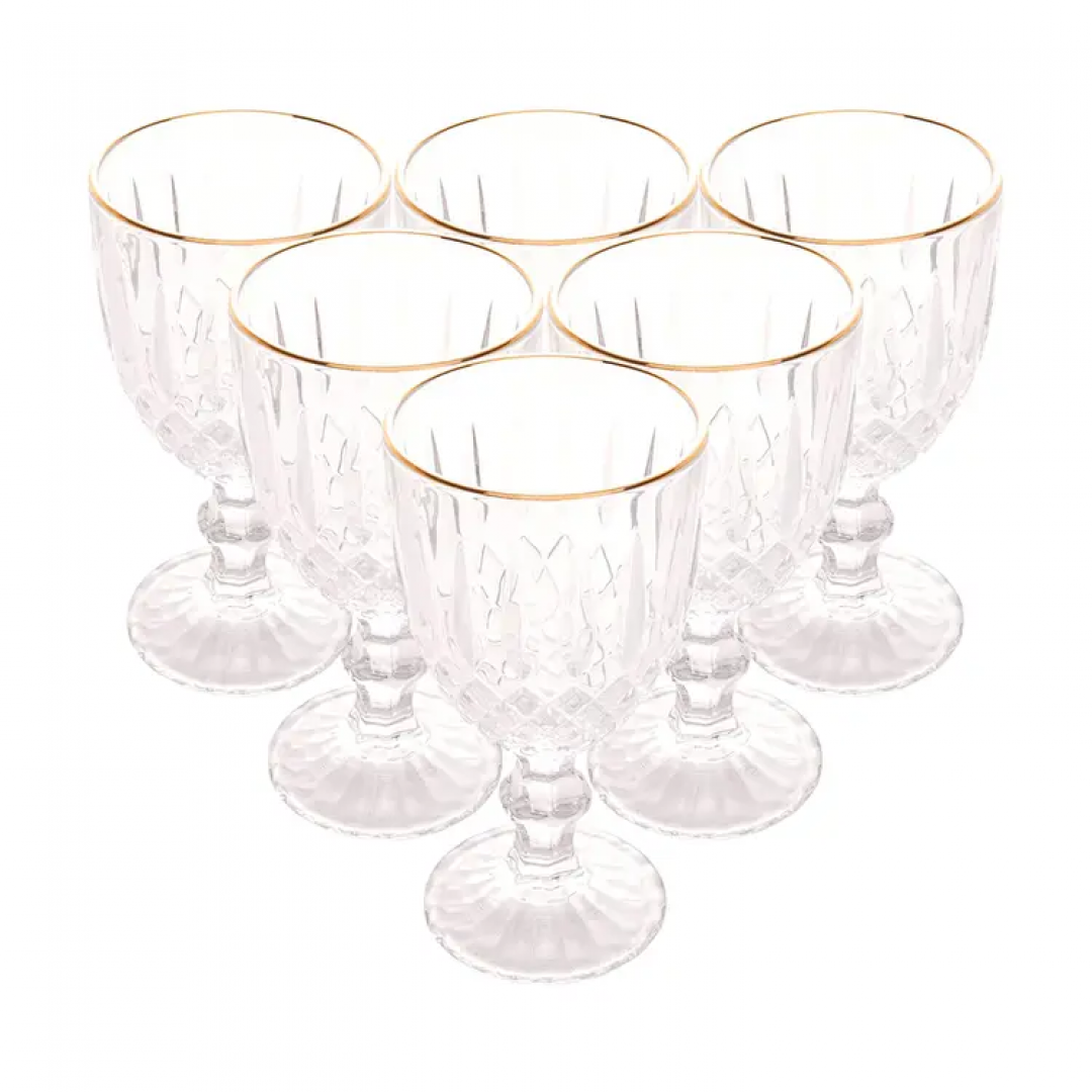 Conjunto de Taças de Vidro 345mL 6 Peças Greek Wolff