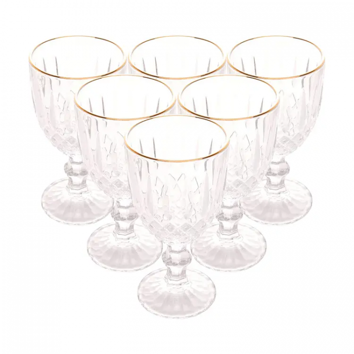 Conjunto de Taças de Vidro 345mL 6 Peças Greek Wolff