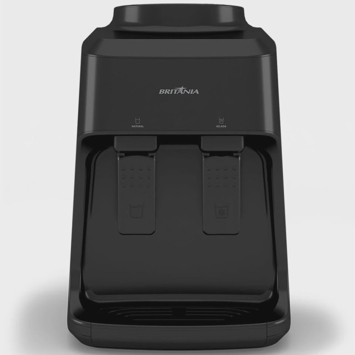 Bebedouro Água Gelada Eletrônico Refrigerado Britânia Bivolt Preto