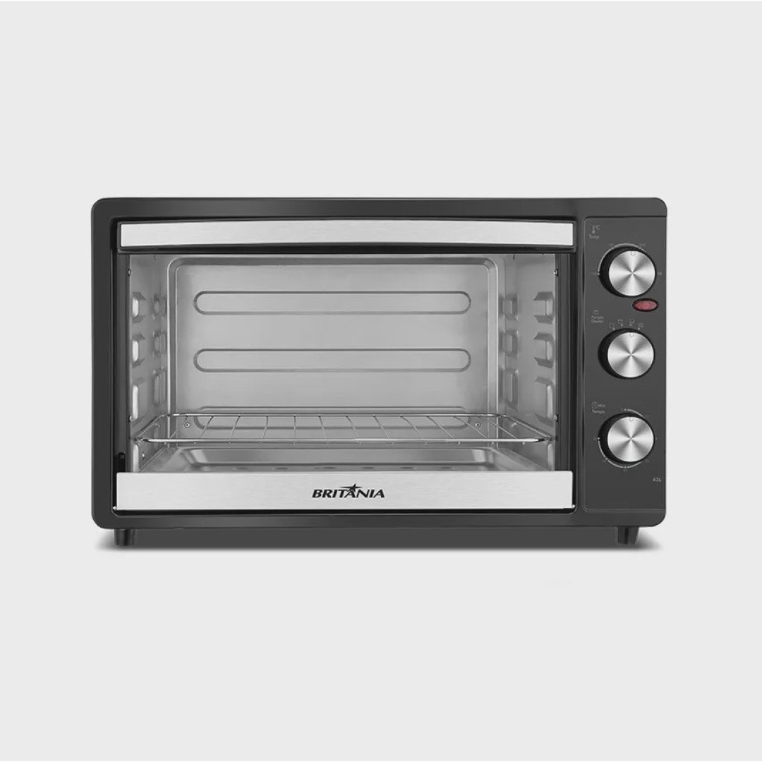 Forno Elétrico 43L Britânia BFE43 Dupla Resistência