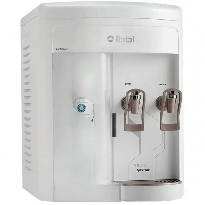 Purificador de Água IBBL 2,18L com 2 Torneiras Vazão 60 L/h Speciale FR600 - Branco