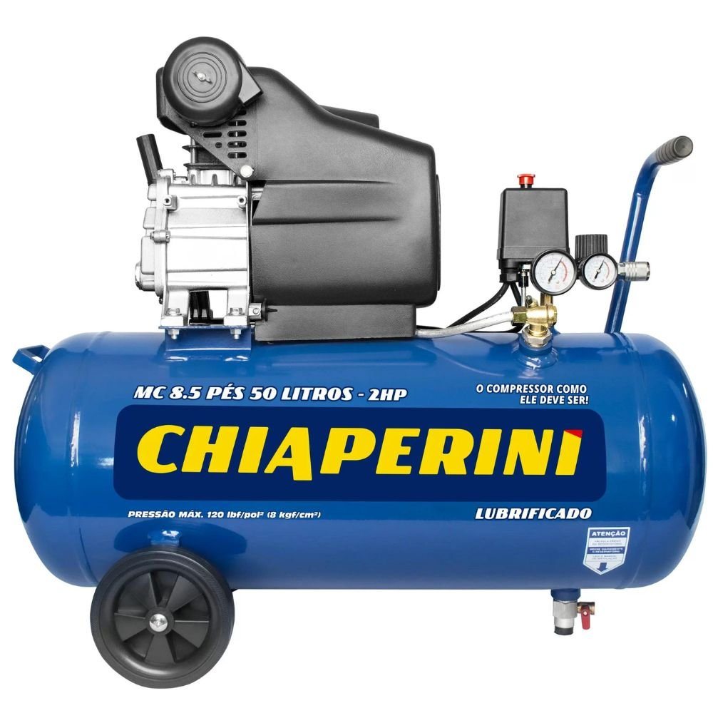 Motocompressor 8.5 Pés 50 Litros 2HP - CHIAPERINI-25741