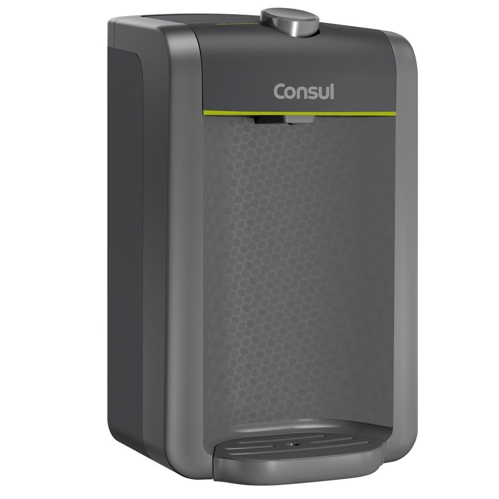Purificador de Água Consul CPC31AF Compacto, Com Filtragem Classe A Cinza
