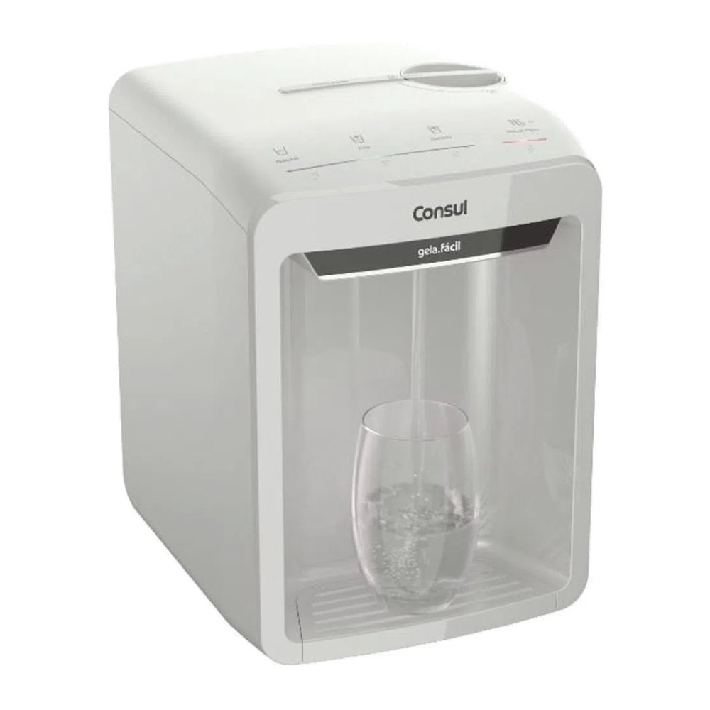 Purificador de Água Natural e Gelada Bivolt Branco Consul CPB33ABVNA Eletrônico