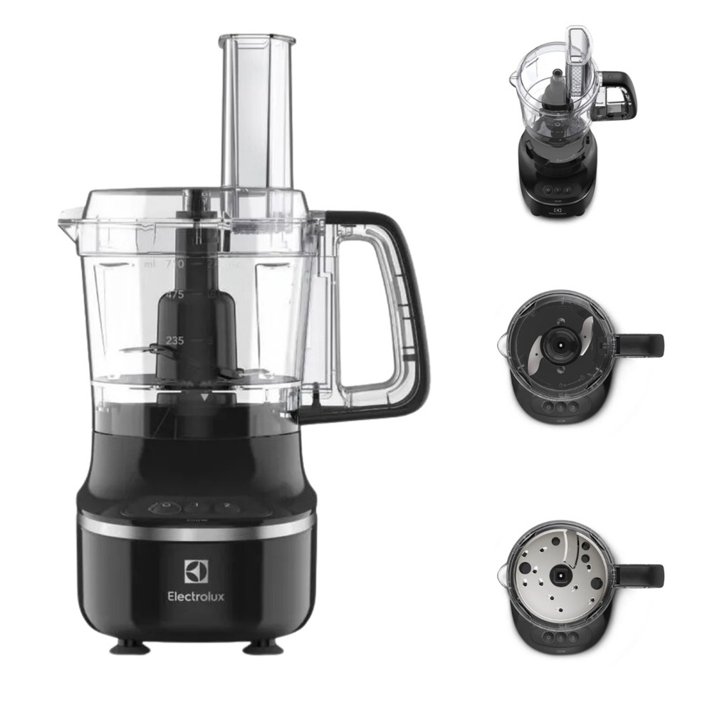 Multiprocessador de Alimentos 3 em 1 Electrolux 2 Velocidades + Pulsar EFP500
