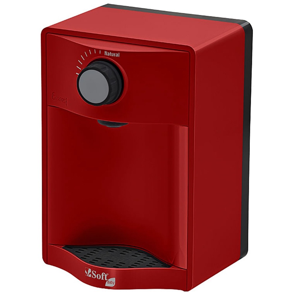 Purificador de água soft baby Vermelho - Natural