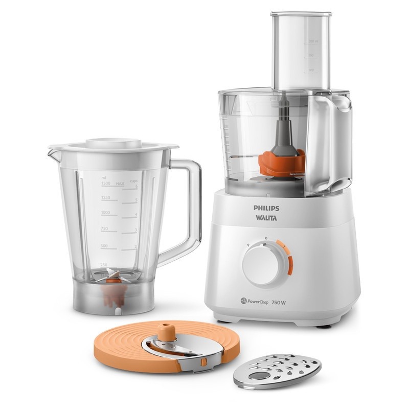 Multiprocessador Philips Walita PowerChop RI7301/00 750W - Branco