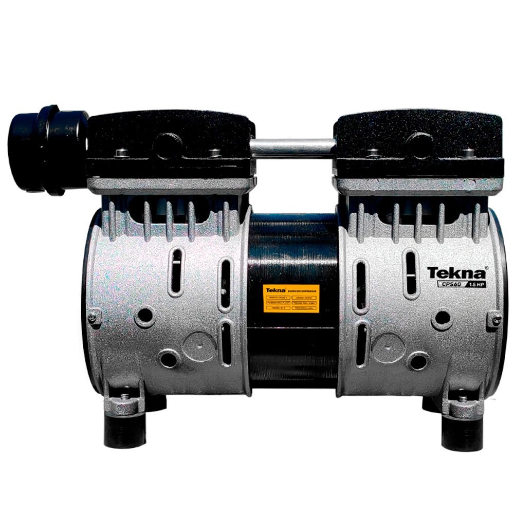 Compressor de Ar Direto Isento de Óleo CPS60 1,5HP 150L/m 220V - TEKNA-1012202