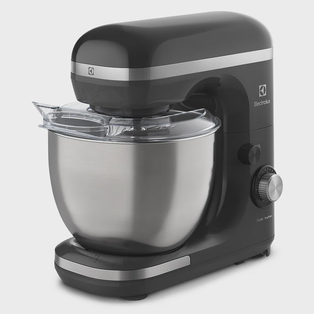 Batedeira Planetária Electrolux 750w Cinza Experience Com Tigela Inox 5l (EKM40)