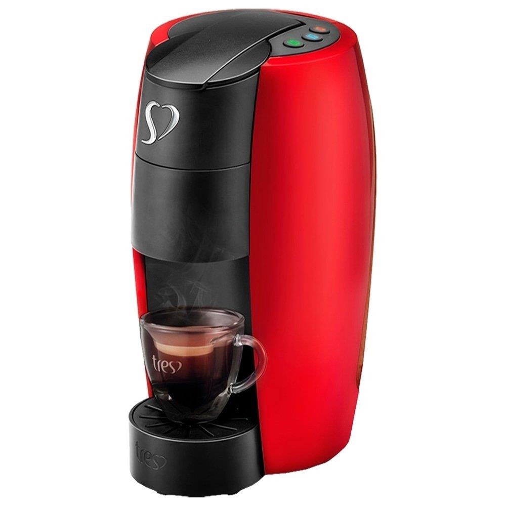 Cafeteira Expresso 3 Corações Lov, Vermelho