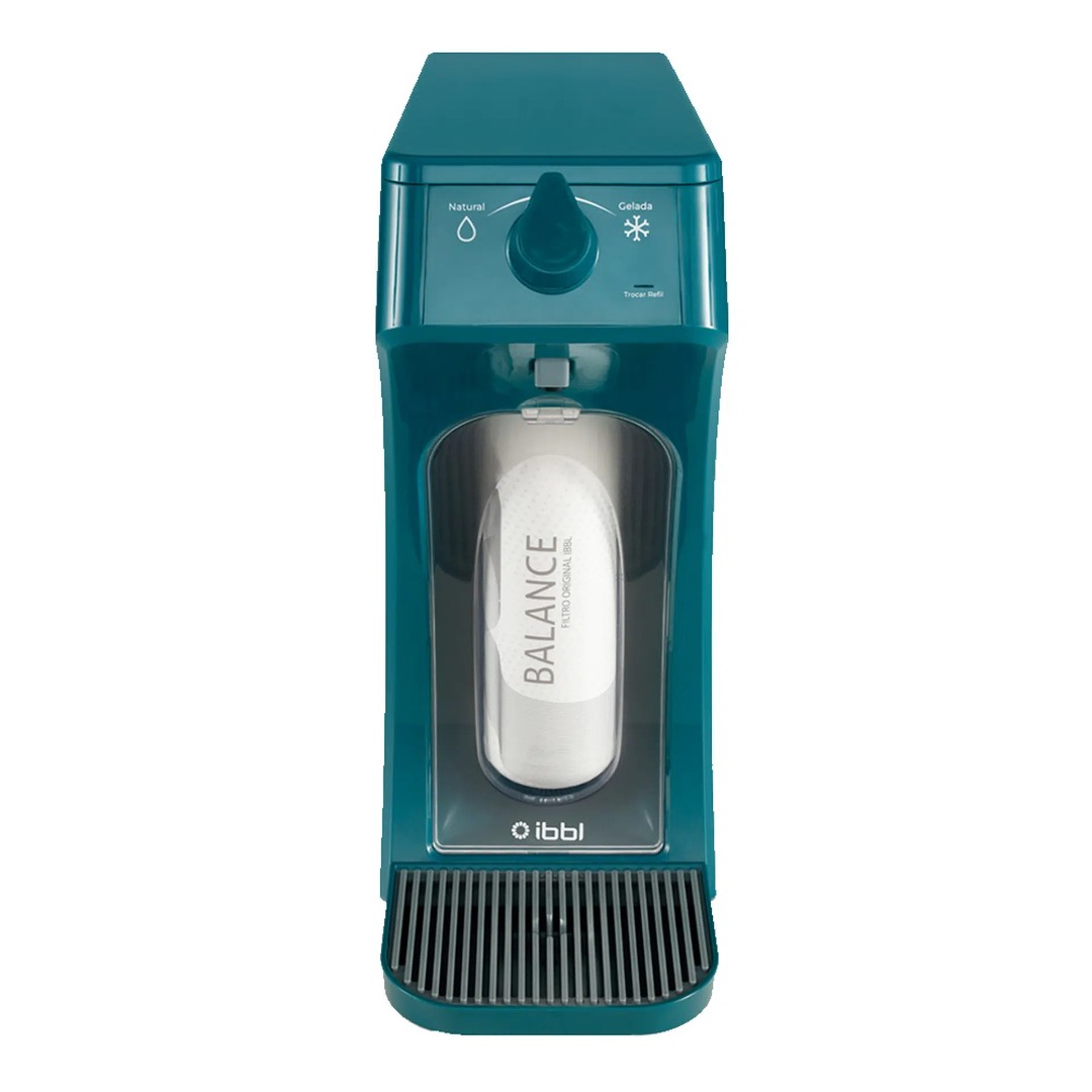 Purificador de Água IBBL 0,8L E-Due Equilibrium A04 Eletrônico - Verde - Bivolt